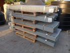 PRÉRIA horganyzott oszlop vadhálóhoz, kerítéshez 50x30x1,50x1800 mm
