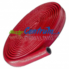 Csőhéj tekercsben piros 22 / 6 mm