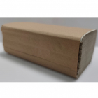 Kéztörlő V hajtogatott 1 rétegű natur 25 x 22 cm