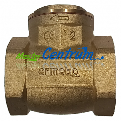ERMETIQ Visszacsapószelep csappantyús 1/2