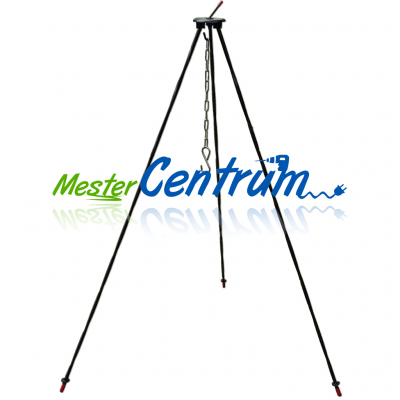 Bográcsállvány 3 lábú 120 cm festett
